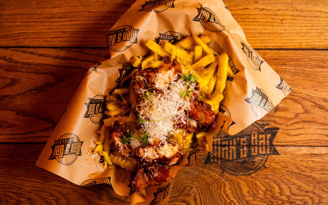Garlic Parmesan Loaded Fries