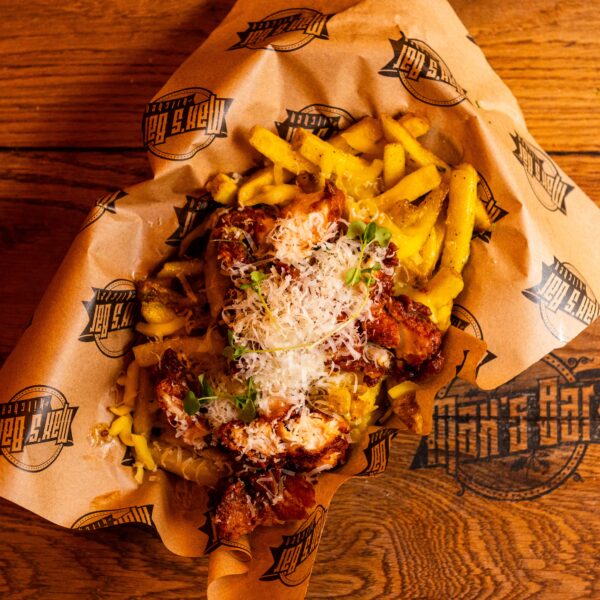 Garlic Parmesan Loaded Fries
