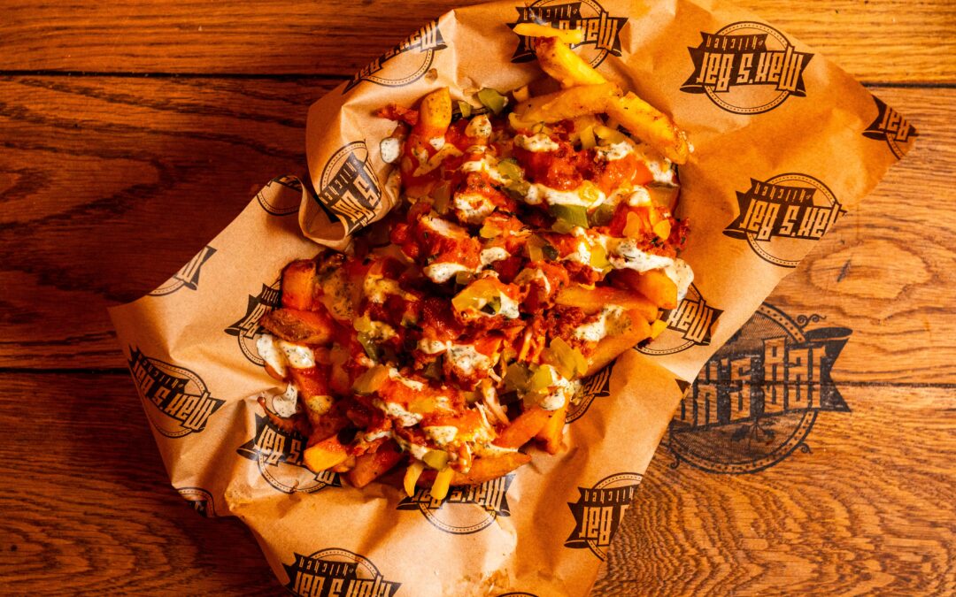 Buffalo Chicken Loaded Fries